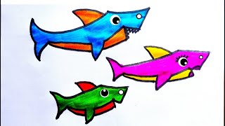 Shark drawing simple SAARC drawing easy drawing [upl. by Iegres]