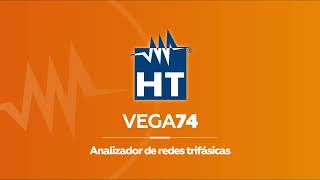 VEGA 74  Analizador de redes trifásico para la calidad de red armónicos y consumos energéticos [upl. by Godfrey]