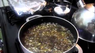 Haitian Cuisine Djon Djon Rice Part 2 [upl. by Kapoor]