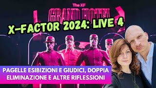 XFactor 2024 Live 4 due eliminati pagelle esibizioni ma Lauro bocciato  MadFactor Ep4 [upl. by Valoniah]