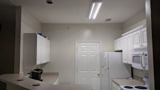 Replacing two 4 foot florescent bulbs with LED tubes [upl. by Gal342]