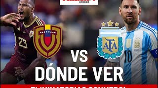 FIFA World Cup Qualifiers  Conmebol Argentina vs Venezuela Extended Highlights Efootball 2025 [upl. by Howenstein]