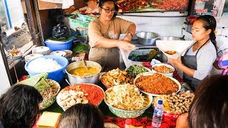 Street Food Tour of Bali  INSANELY DELICIOUS Indonesian Food in Bali Indonesia [upl. by Sug]