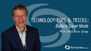 Technology Tips amp Tricks 9 Battery Saver Mode [upl. by Sedaiuqlem696]