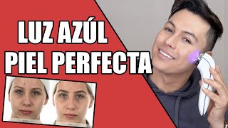 QUITA LAS IMPERFECCIONES DE LA PIEL CON LUZ AZÚL  YASMANY [upl. by Kcirrez]