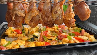 Recette de cuisses de poulet suspendues Faitesle cuire de cette façon et vous allez adorer le goût [upl. by Vassar]