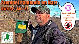 Stempel sammeln im Harz  Harzer Wandernadel 54 60 62 und 66 wandern [upl. by Crow]