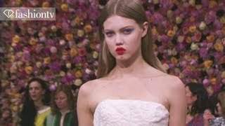 Haute Couture  Christian Dior Couture FallWinter 201213  Raf Simons Debut  Paris Couture FW  FashionTV [upl. by Lobiv]