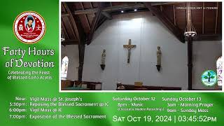 SJ  The 29th Sunday in Ordinary Time Vigil  Oct 19  4pm [upl. by Stag102]