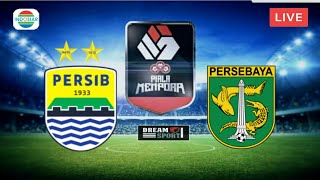 LIVE🔴 PERSIB VS PERSEBAYA DI INDOSIAR • Minggu 11 April 2021 • PIALA MENPORA 2021 [upl. by Gnanmos]