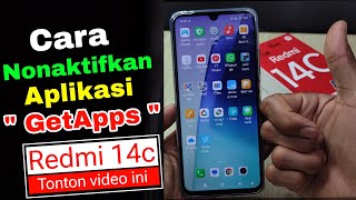 Cara nonaktifkan getapps di hp Redmi 14c [upl. by Melvyn]