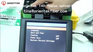 tinaorientekT40fusionsplicer [upl. by Inus827]