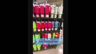 If you’re looking for Stanleycups there’s no shortage DicksSportingGoods cute variety colors [upl. by Wolford]