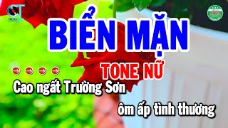 Karaoke Biển Mặn Tone Nữ Nhạc Sống Bolero Dễ Hát Nhất 2025  Cẩm Tiên Organ [upl. by Ginevra950]