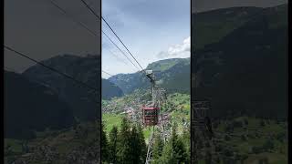 Switzerland Cable car [upl. by Alahcim]