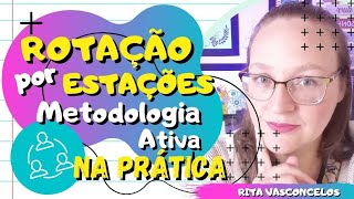 Metodologia ativa ROTAÇÃO POR ESTAÇÕES  Exemplo prático  Tema Realismo e Naturalismo [upl. by Arlen]