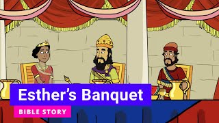 Bible story quotEsther’s Banquetquot  Primary Year D Quarter 3 Episode 7  Gracelink [upl. by Nessim]