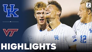 Kentucky vs Virginia Tech  NCAA College Soccer  Highlights  September 02 2024 [upl. by Odraboel]