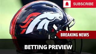 Falcons vs Broncos Week 11 NFL Betting Preview [upl. by Aloap]