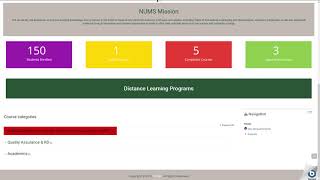 How to access CHPE on NUMS Distance Learning Portal [upl. by Eshman]