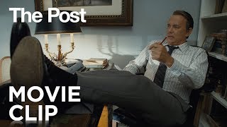 The Post  “Dig Inquot Clip  20th Century FOX [upl. by Aniratak]