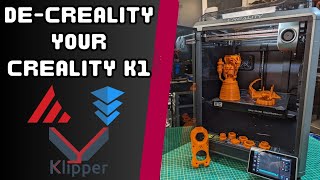 Unlock your Creality  quotFullquot Klipper on the K1 Series 3dprinting [upl. by Oel293]