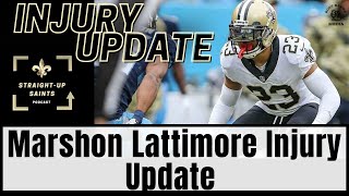 Marshon Lattimore Injury Update [upl. by Mcgray]