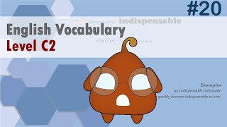 English Vocabulary Simplified C2 Level for Advanced Learners 20 [upl. by Llib608]