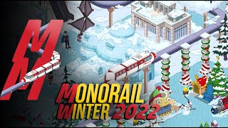 The Simpsons Tapped Out Monorail Winter Monorail 2022 [upl. by Viridissa]