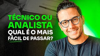 É MAIS FÁCIL PASSAR EM TÉCNICO JUDICIÁRIO OU ANALISTA JUDICIÁRIO [upl. by Suchta]