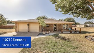 Home For Sale 10712 Kenosha Ave Lubbock TX 79423 [upl. by Grae634]