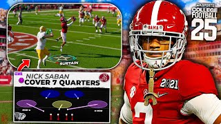 Run MOST Advanced LOCKDOWN Defense In College Football 25 Cover 4 Quarters Breakdown [upl. by Aimak]