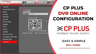 How To Setup CP Plus DVR Online  CP Plus DVR Online Configuration [upl. by Anitirhc]