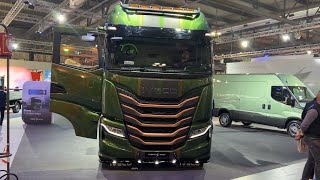 New Iveco SWay 580 HVO 2024 Interior And Exterior  Tramnspotec Logitec Fiera Milano Rho [upl. by Pimbley]