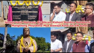 Jampui Hati Maharaja Bir Bikram Kishore Manikya Bahadurni Mangthong Phiyokkha MLA Biswajit EM Suhel [upl. by Asus143]