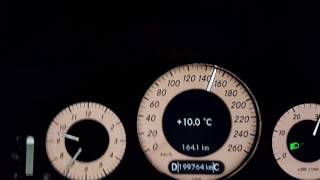 Mercedes w211 E220 cdi acceleration in 5th gear [upl. by Nonad]