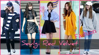 RED VELVET SEULGIS STREETSTYLE AND CASUAL FASHION COLLECTION [upl. by Helm]