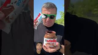 LOLIPOP DICAMPUR COKELAT nutella gukafamilyshow food gucomedy chocolate [upl. by Alocin22]