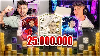 EAFC 24 WELTREKORD😱25 MIO COINS SBB🔥🔥😱 [upl. by Dwain]