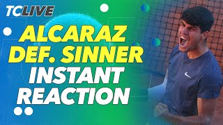 Carlos Alcaraz Reaches First Roland Garros Final With 5Set Win Over Sinner  2024 Roland Garros [upl. by Ahsillek107]