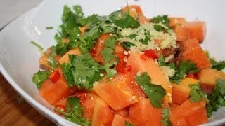 Ripe Papaya Salad [upl. by Lled]