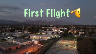 My Test Flight DJI Mini 4 Pro Before Civil Twilight😂🛸 [upl. by Alya17]