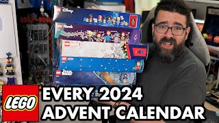 Which 2024 LEGO Advent Calendar is the BEST Unboxing amp Ranking All 6 [upl. by Wheeler628]