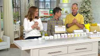 Beekman 1802 Home for the Holidays Whipped Body Cream Duo wBox on QVC [upl. by Eceinert]