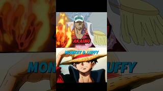 AKAINU VS MONKEY DLUFFY「BATTLE EDIT」 anime animeedit onepiece luffy vs akainu [upl. by Varrian]