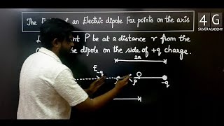 Axial Line in Tamil  CBSE Class 12 Physics Chapter 1 Electric Charges and Fields in Tamil [upl. by Cline929]