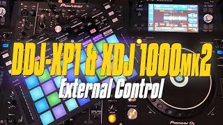 Pioneer DDJ XP1 amp XDJ 1000 MK2  Using Standalone With No PC [upl. by Dannel]