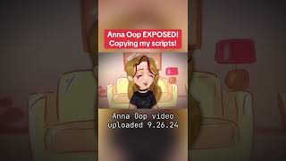 Anna Oop EXPOSED for copying ME 😬 [upl. by Kama]