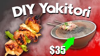 Make a DIY Yakitori Grill and Chicken Recipe [upl. by Esiuol962]