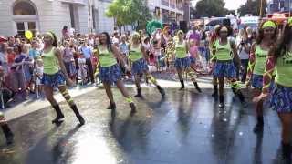 SandDance RAPUNZEL Student Team at Subiaco Street Festival 2013 [upl. by Suzette296]